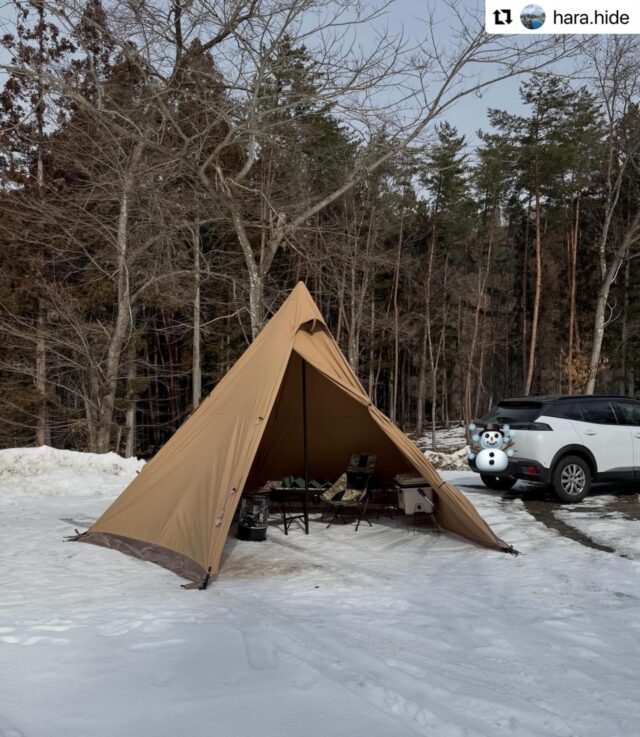 .
キャンプ場のご利用ありがとうございました😊✨✨

#Repost @hara.hide with @use.repost
・・・
今年のキャンプ初めは最近お気に入りの子安温泉へソロで🏕️
寒波が来てるってことでどこまで気温下がるか楽しみにしながら🚗
夕方から雪降り始めて15センチくらい積もったかな🤔
朝方にマイナス12℃まで下がってびっくり🥶笑
夕方に温泉入ったおかげで体感はそこまで寒くなく過ごせた！
撤収後も温泉入って最高でした🤩

#Camp #雪中キャンプ　#キャンプ初め　#温泉キャンプ　ソロキャンプ